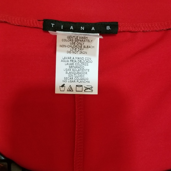 Unique Red Swing Dress - Picture 3 of 7